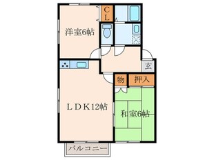 ゆうＣＯＵＲＴの物件間取画像